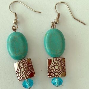 Turquoise earrings